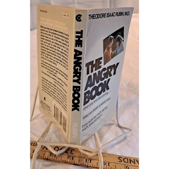 The Angry Book by Dr. Theodore Isaac Rubin, M.D. (1987 MMPB) - Picture 4 of 4
